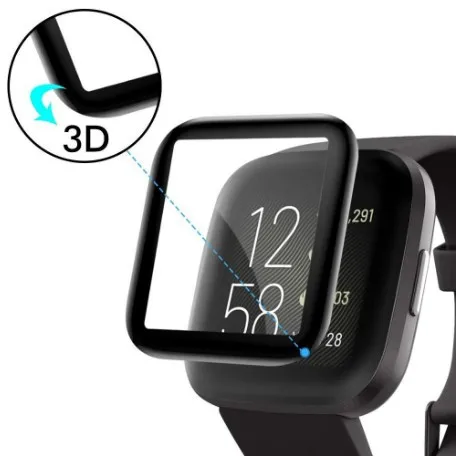 2 шт) мягкая защитная пленка Полное покрытие экрана протектор для Fitbit Versa 2 Smartwatch