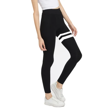 

Best selling high waist women's black yoga pants elastic red sports tight leggings Famale gray fitness pants#E