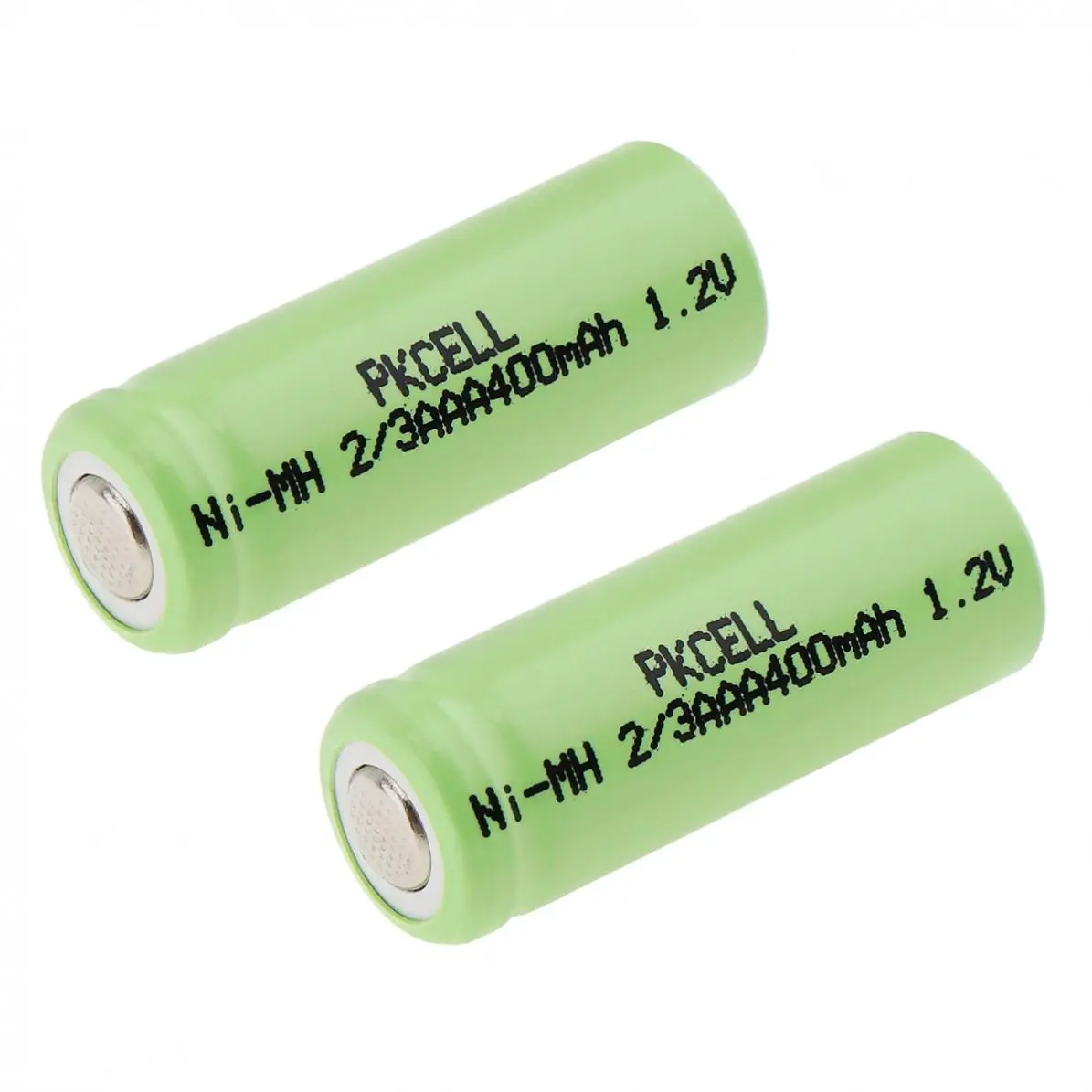 4 шт./лот Pkcell 2/3 AAA 400mAh 1,2 V Ni-MH LSD аккумуляторная батарея для игрушек/Будильник/часы/беспроводная мышь/игровая ручка