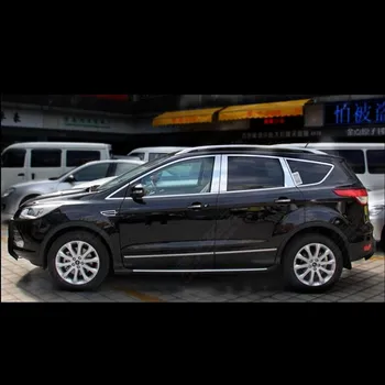 

Car styling stainless steel window trim window pillar trim for Ford Kuga 2013 2014 2015 2016 2017 2018