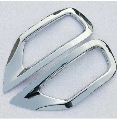 4 шт. передняя + лампа заднего противотуманного фонаря бампер хромированная