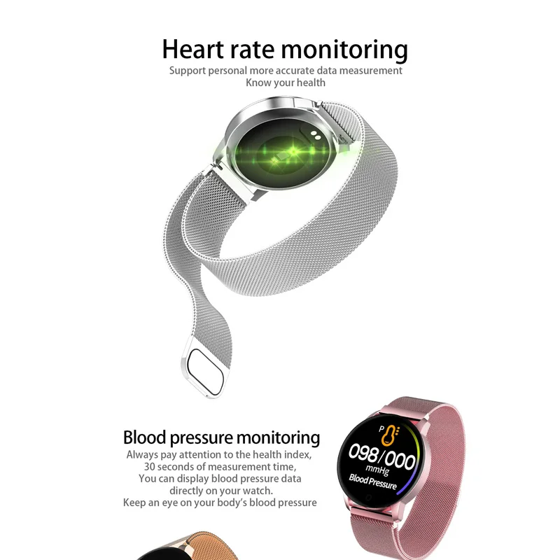 Смарт-часы для мужчин и женщин, кровяное давление, фитнес-трекер для измерения сердечного ритма, IP67, водонепроницаемые спортивные Смарт-часы, браслет на запястье, Q20, умные часы