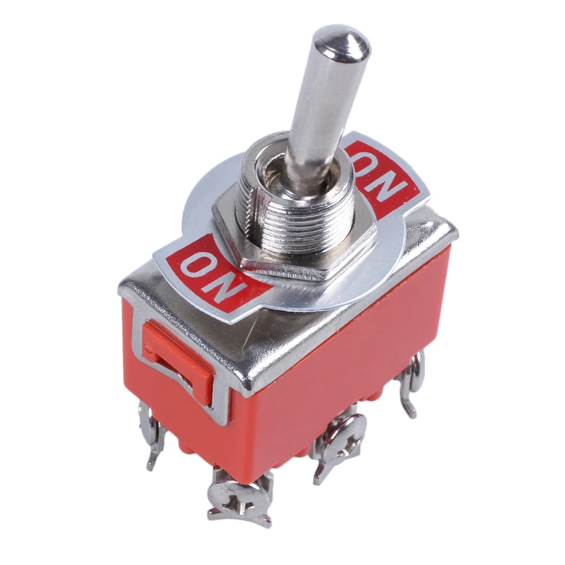 WSFS Hot DPDT ON/ON 2 Positions 6 Screw Terminal Toggle Switch AC 250V 15A | Обустройство дома