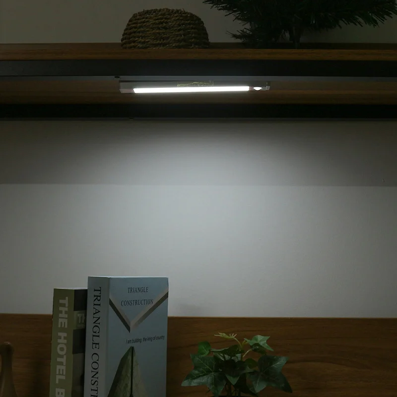 Lâmpada de Luz Barra de Luz Conduziu a Luz Gabinete Quarto Armário Roupeiro Luz Mão Varredura Noção Sensor Tronco Corredor 1 Pçs Led 9 luz mão varredura noção sensor tronco corredor conduziu a luz
