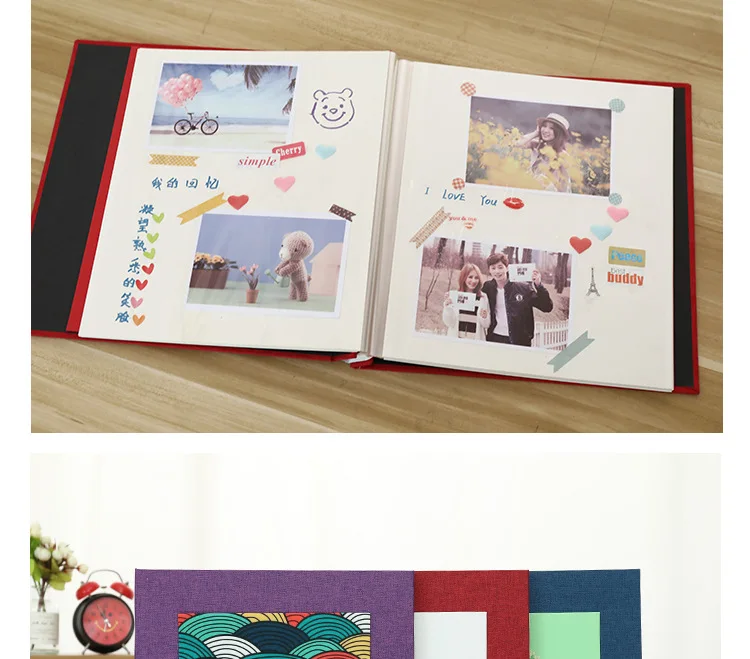 Альбом серии Diy Yearbook of Lovers family с помощью самостоятельной пасты-пластиковая пленка для сбора объема большой емкости бумага для скрапбукинга