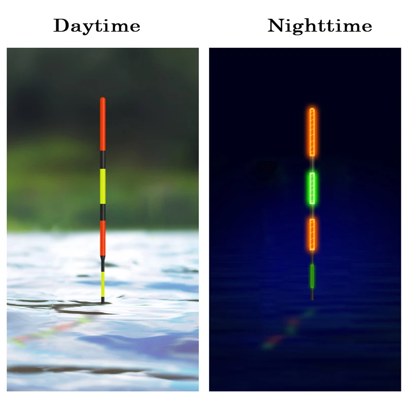 Wlpdishing Рыболовные Поплавки большой плавучести светодиодный светящийся поплавки высокой яркости рыболовные поплавок большой рыбы электронные поплавок