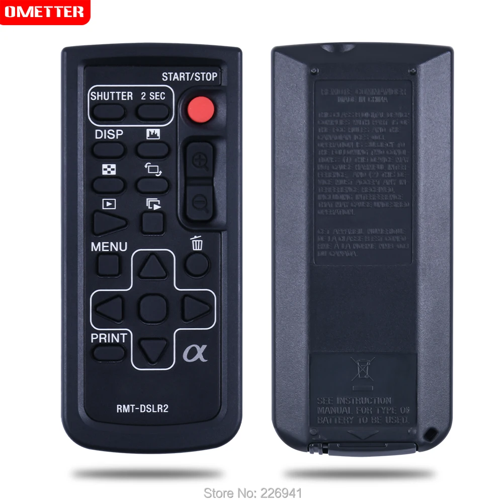 Suitable For Sony Camera Wireless Remote Control Rmtdslr2 Rmtdslr1