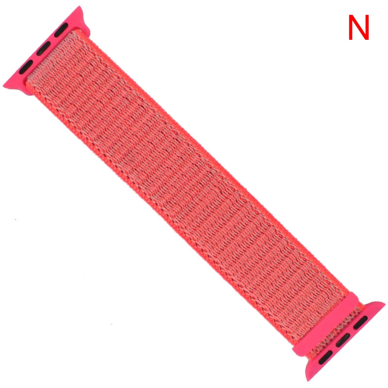 Essidi нейлоновый ремешок для Apple Watch Series 5 4 3 2 1 умный тканый браслет петля для iwatch Series 38 40 42 44 мм