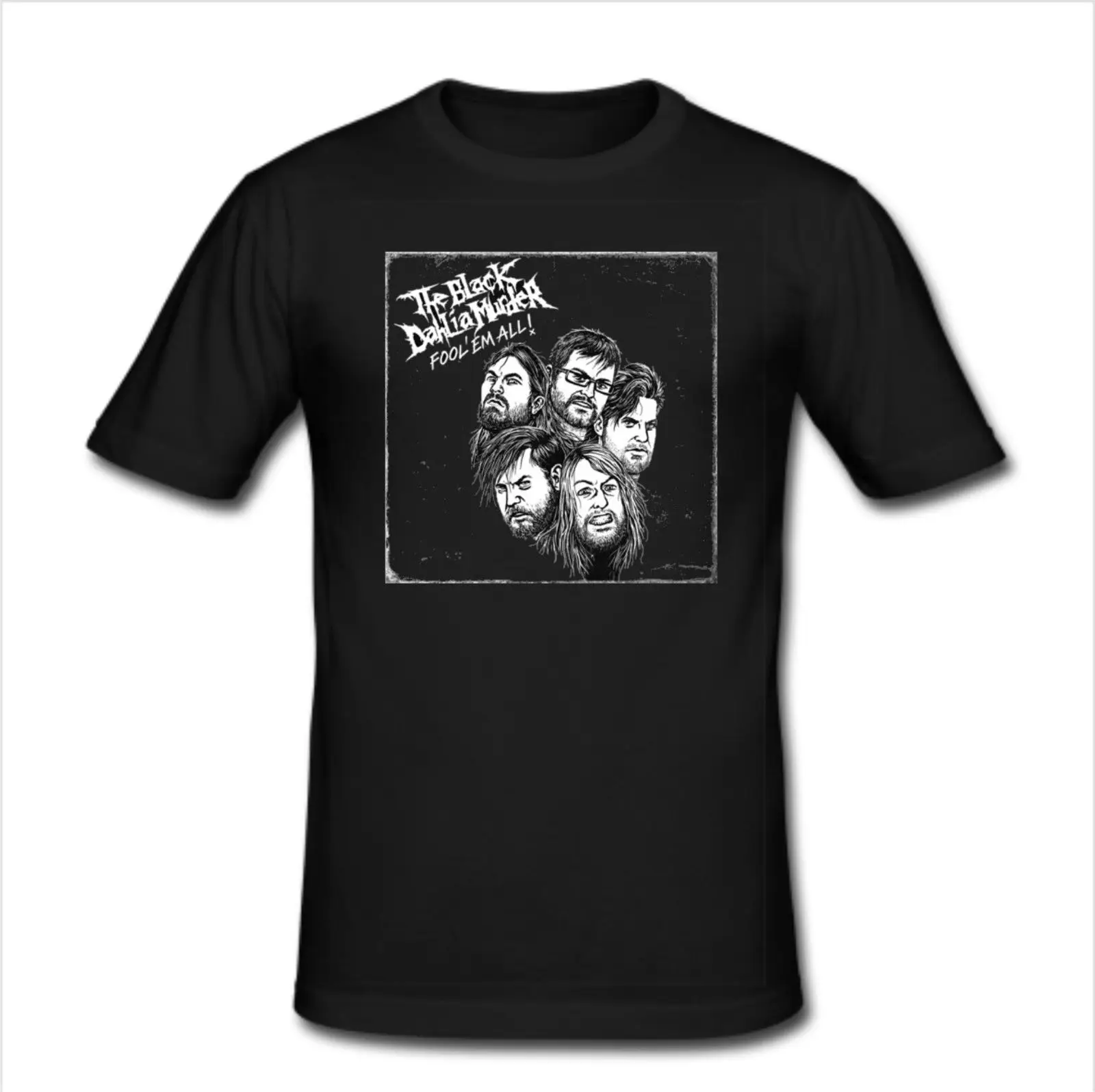 

Slim Fit Size s-3XL - The Black Dahlia Murder Metal Band Printed Summer Style Tees Male Harajuku Top Fitness Brand Clothing