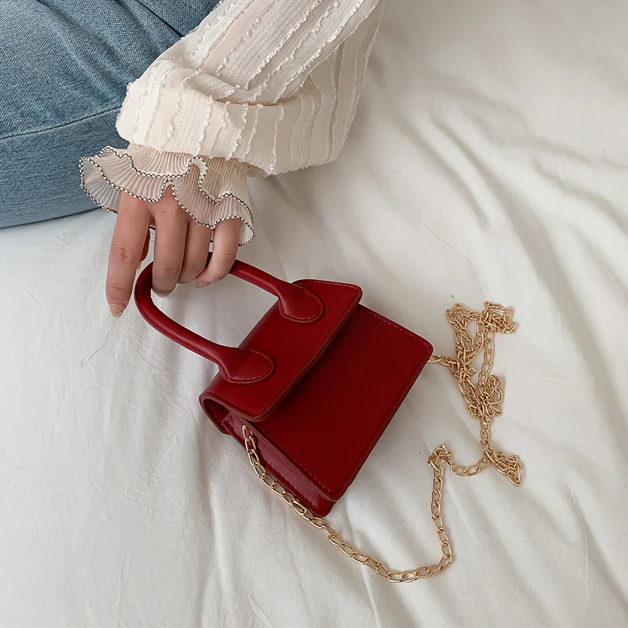 

2020 Personality Mini Women Bags Leather Small Handbags Flap Shoulder Crossbody Bag Fashion Womens and Purses Evening Clutch Bag