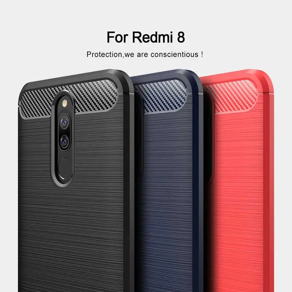 Mokoemi, модный противоударный мягкий силиконовый чехол 6," для Xiaomi Redmi 8, чехол для Xiaomi Redmi 8, чехол для телефона
