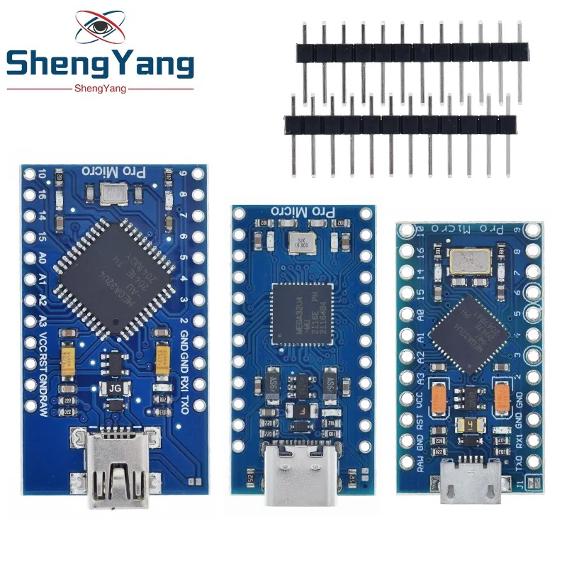 Pro Micro ATmega 32U4 5 V 16 MHz controlador reemplazar Pro Mini Atmega 328 para Arduino Pro Micro ATmega 32U4 5 V 16 MHz controlador reemplazar Pro Mini Atmega 328 para Arduino