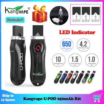 

Original Kangvape U-POD Vape Pod Kit with 650mAh 0.7ml Cartridge Electronic Cigarette Starter Vape Pen Vaporizer vs Pasito Kit