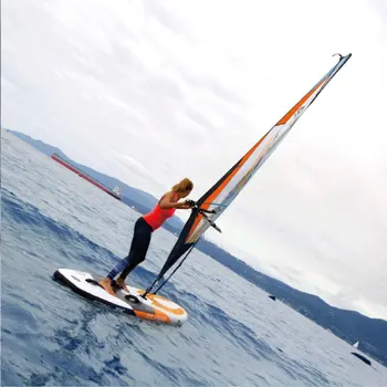 

330*80*15CM AQUA MARINA BLADE inflatable sup board sail sailboard stand up paddle board surf board surfboard windsail 5m2 sail