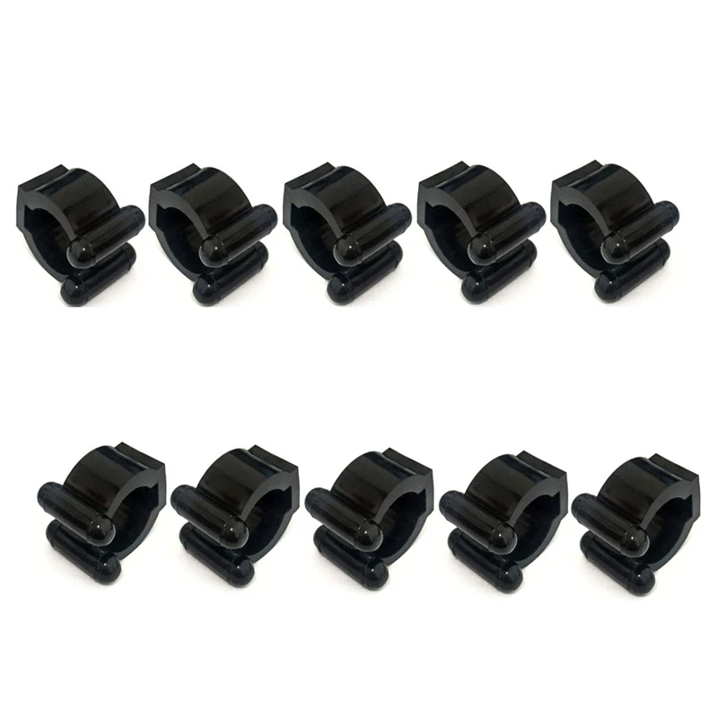 TOP!-20 Pieces Regular Fishing Rod Storage Clips, Fishing Pole Holder Clip Storage Rack, 2 Style& 10Pcs Each Style- Big for Ho