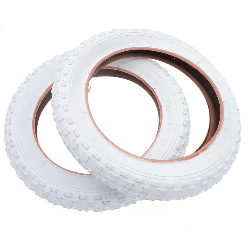 new 12 inch bike tire 57-203 bicycle tire for kids bicycle 12 1/2*2 1/4 white tire