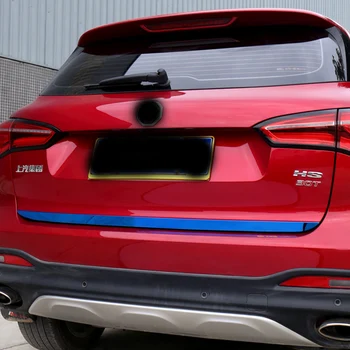 

1pc for MG HS 2018-2019 Reserve box trim Tail door decoration Stainless steel