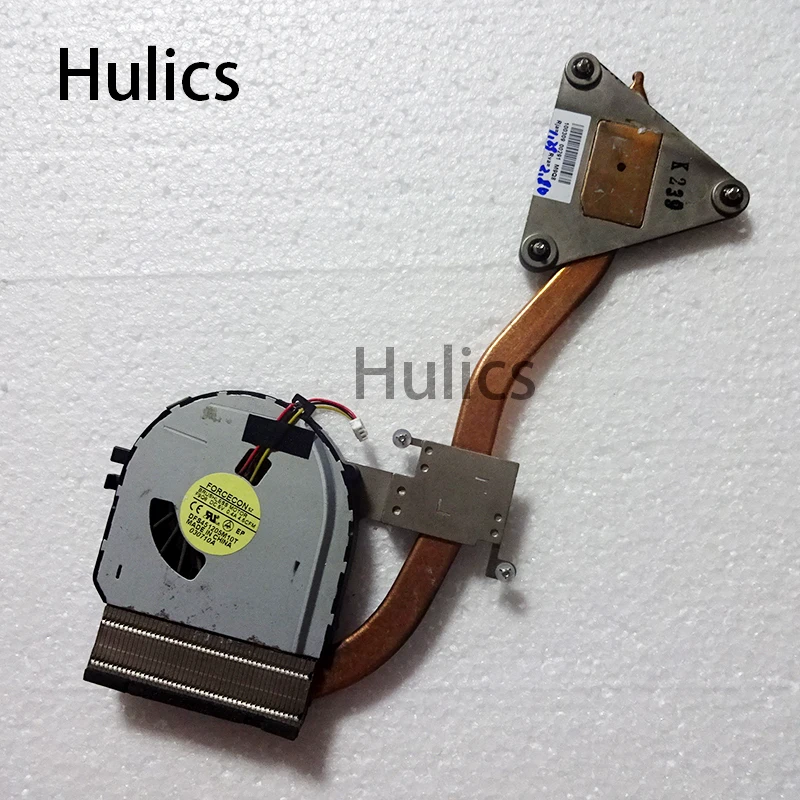 Hulics кулер для Dell VOSTRO 3400 3500 V3400 V3500 Охлаждающий радиатор с вентилятором DP/N 0160M8 160M8