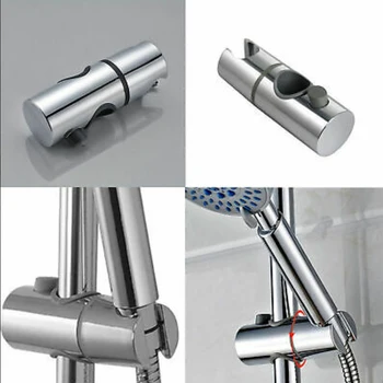 

Shower Head Rail Slider Shower Holder Rack Bracket Adjustable Riser Slide Bar Bathroom Faucet Nozzle Accessories 19/22/25mm