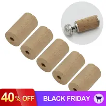 5 шт./компл. чистый натуральный пикколо пробки мягкие деревянная пробка музыкальный инструмент Запчасти аксессуары