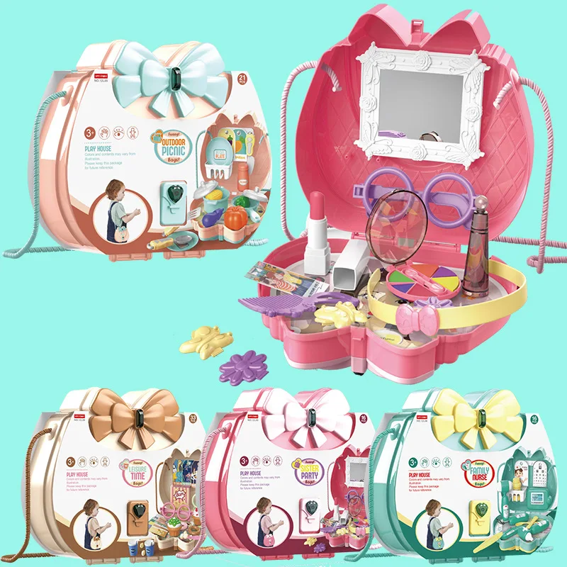 Мини игрушки для кухни макияж пластиковая имитация доктора игрушка детского