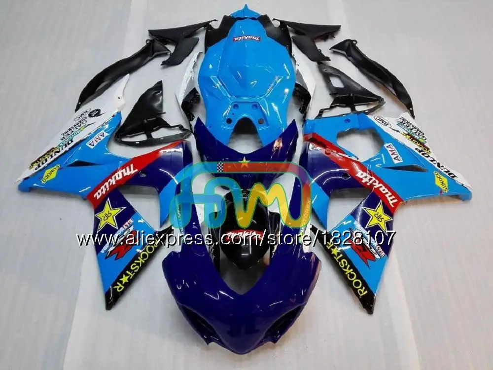 K9 для SUZUKI GSXR-1000 GSXR 1000 09, 10, 11, 12, 13, 15 и 16 44BS. 159 GSXR1000 2009 2010 2011 2012 Зеленый Белый обтекатель - Цвет: No. 23 Not race