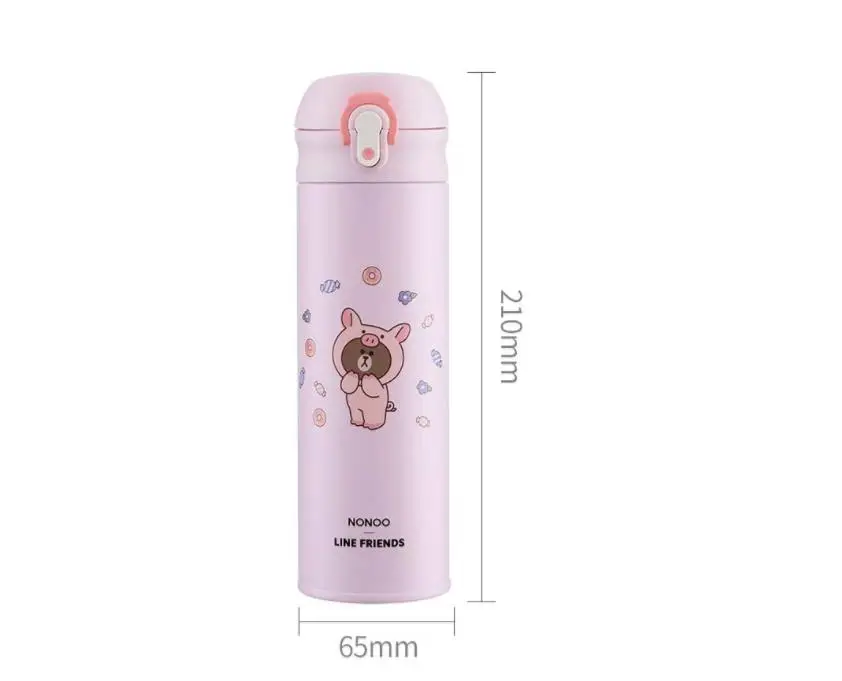 xiaomi youpin vitality bouncing кружка 480 мл Милая забавная кружка безопасный замок Съемная крышка чашки Портативный Умный дом
