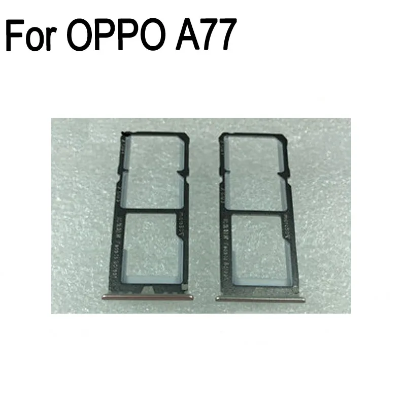 100% Nuovo Vassoio Per Scheda Sim Rosso Per Oppo A77 A77 Vassoio Per Scheda Sd Supporto Per Scheda Sim Cassetto Per Scheda Sim Per Oppo A 77 Parti Opp