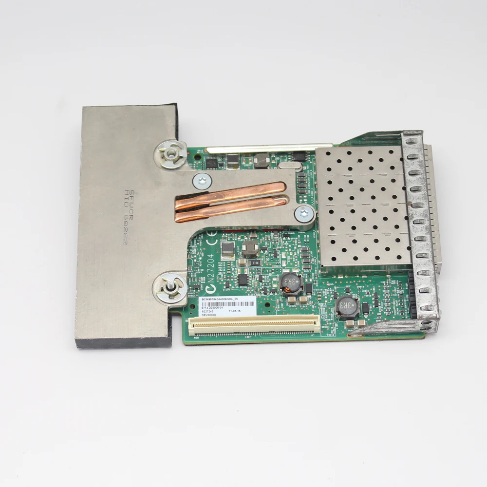 Для Dell Broadcom 57840S 10Gb SFP + четырехпортовая дочерняя сетевая карта XGRFF