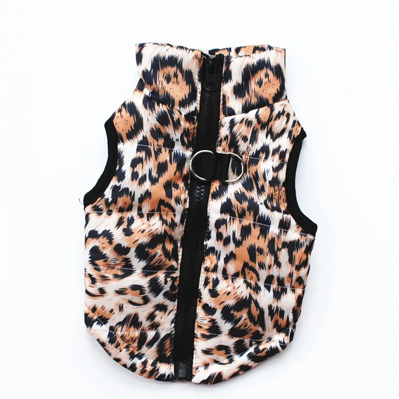Dog Clothes Pet Feet Cotton-padded Jacket Vest Traction Buckle Autumn And Winter Small Teddy Bichon T-shirt | Дом и сад