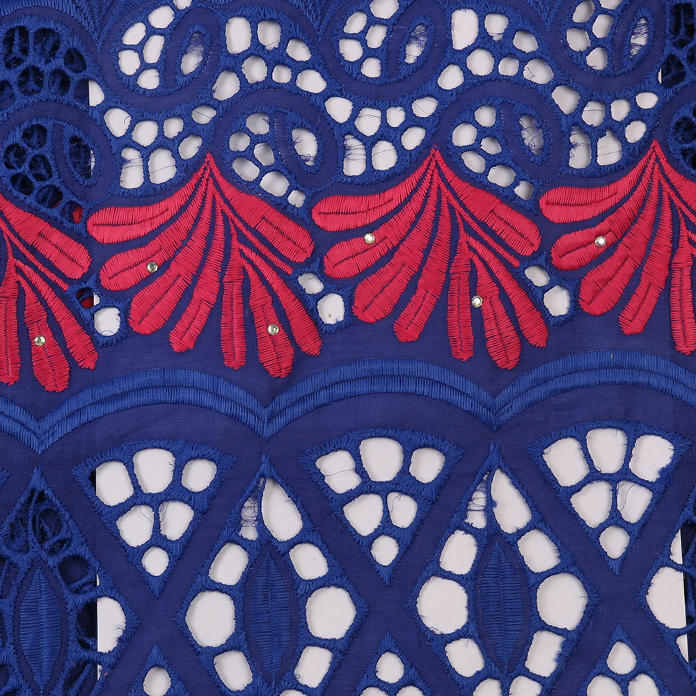 NIAI швейцарская кружевная ткань высокое качество кружева последняя вышивка африканская кружевная ткань швейцарская вуаль хлопок кружевной материал XY3114B-5