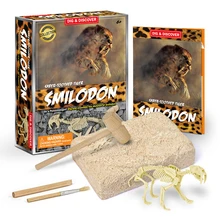 Kit de creuser de squelette fossile de dinosaure, jouets de Simulation, ensemble de modèles, Mini figurine d'action, jouets de Collection créatifs éducatifs