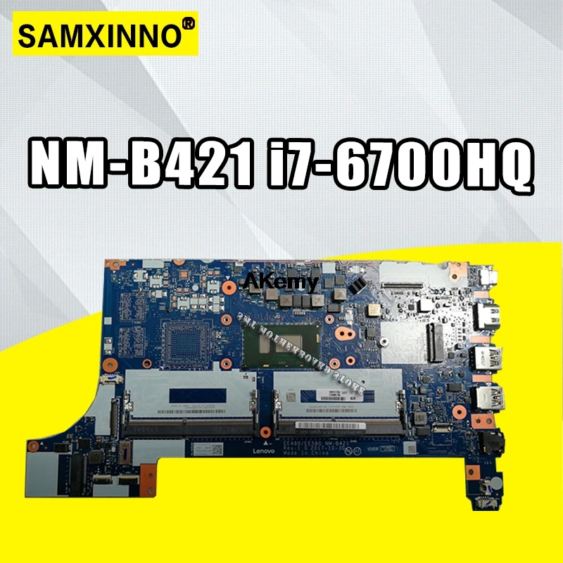 

BP700 NM-B421 FRU 01AV304 Mainboard For lenovo thinkpad P70 17 Inch laptop motherboard SR2FQ i7-6700HQ