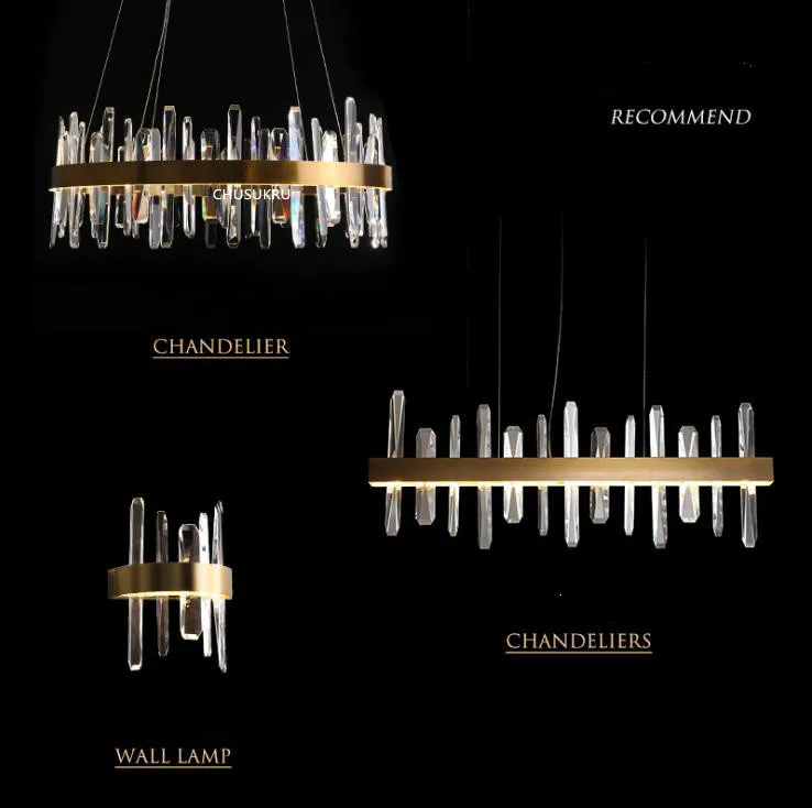 

Creative Led Chandeliers Lighting Modern Crystal Chandelier For Kids Bedroom Dining room Lamp Living room Hanglamp Loft Light