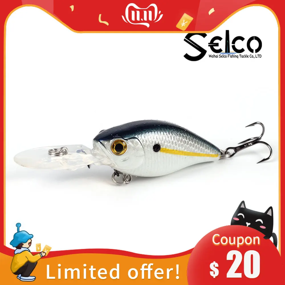 

Fishing Lure hard lure wobbler crankbait artificial bait 40mm 60mm 70mm fishing tackle spinners for fishing