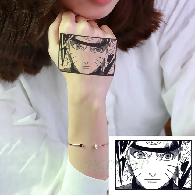 Waterproof Temporary Tattoo Sticker Anime Cartoon Boy Cute Tatto Flash Tatoo Fake Tattoos Small Size Art For Kids Men Women Temporary Tattoos Aliexpress