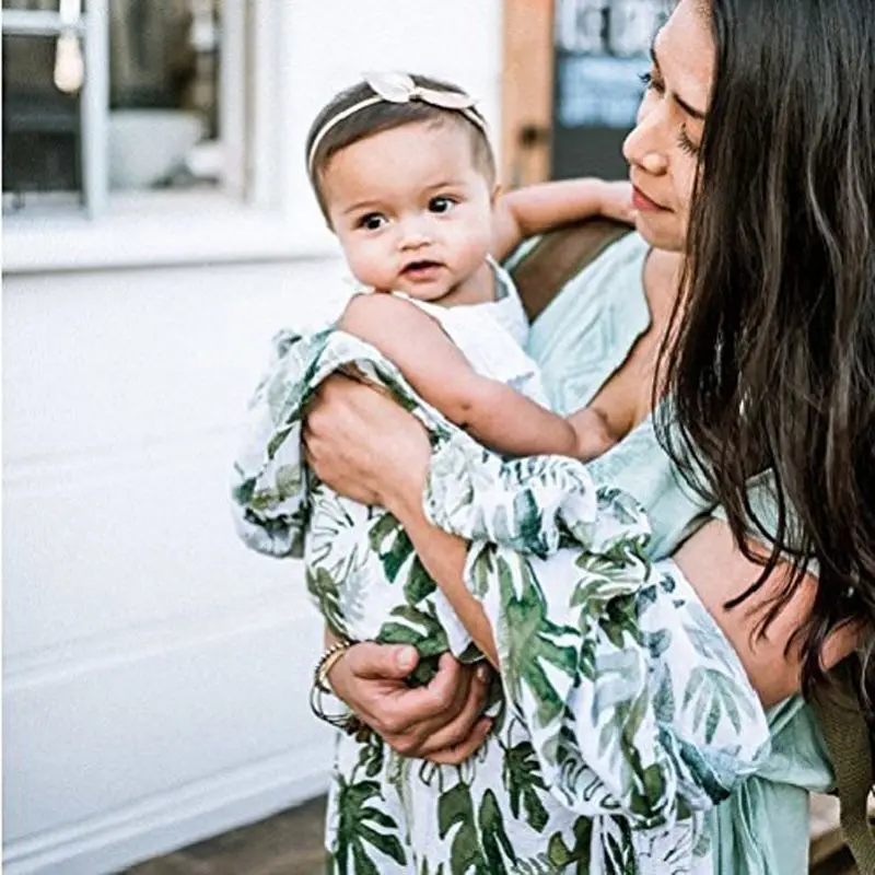 

Green Leaf Newborn Muslin Cotton Soft Baby Blanket Swaddling Baby Blankets Bedding Blankets Swaddle Wrap Bath Towel