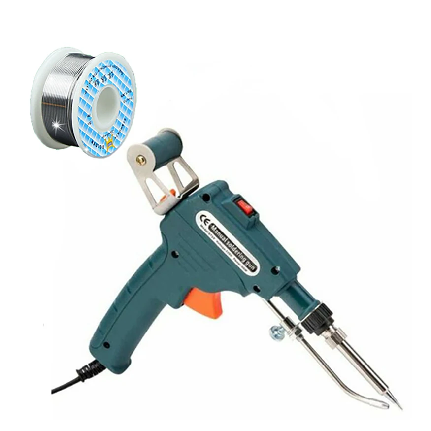 

Soldering Iron Gun Kit Professional Automatic Solder Gun, Handheld Soldering for Electrician Circuit Board Repair