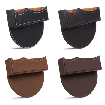 

Universal Auto Car Seat Crevice Plastic Storage Box Phone Holder Wallets Sunglasses Organizer Reserved Design Accessories