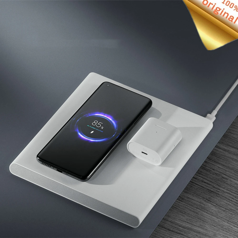 Оригинальное Беспроводное зарядное устройство Xiaomi с умным отслеживанием 20 Вт