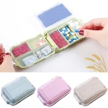 Пластиковая таблетница, портативные медицинские наборы, контейнер для таблеток, коробка для хранения таблеток, контейнер для лекарств, товары для путешествий, Подарочный Герметичный портативный мини-комплект