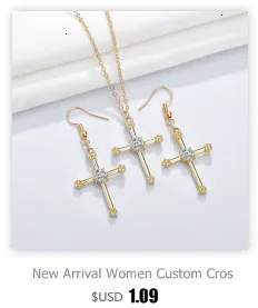 Индивидуальные женские серьги с особенным крестом, большие серебряные серьги для женщин, Классические выразительные декоративные длинные серьги