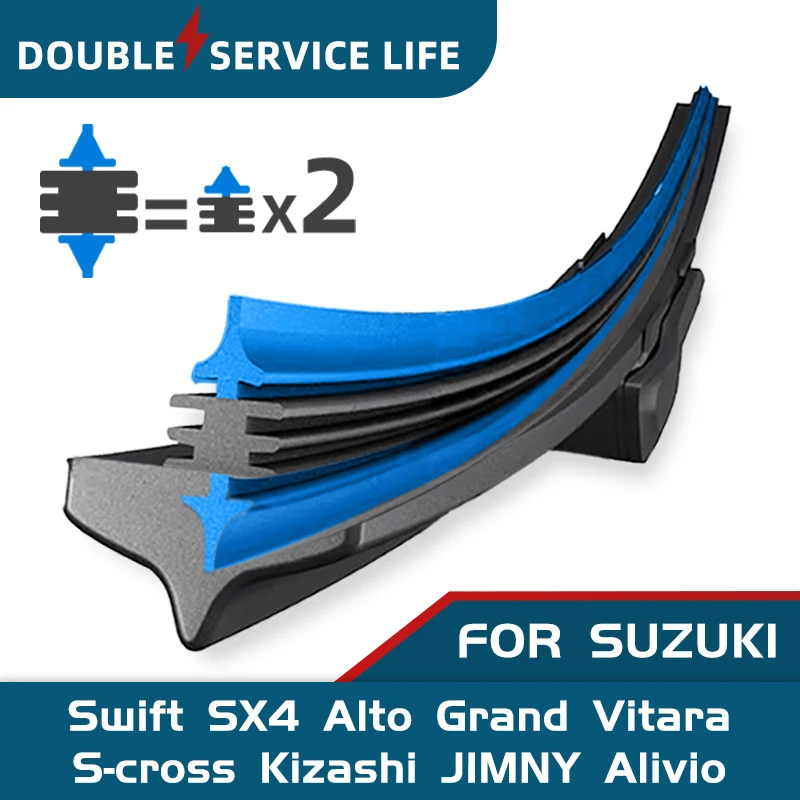 

Двухсторонние резиновые щетки стеклоочистителя CELANOVA для Suzuki Swift SX4 Alto Grand Vitara S-cross Kizashi JIMNY Alivio