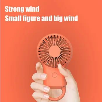 

Mini USB Rechargeable Electric Fan Portable Ultra-quiet Handheld Outdoor Fan Household Appliances Desktop Electric Fan Smart Hom