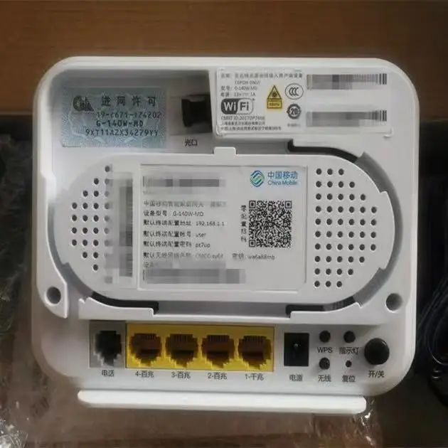 8 шт gpon onu wifi совместим с оптоволокном home OLT G-140W-MD порт 1ge+ 3Fe+ Тел+ WiFi