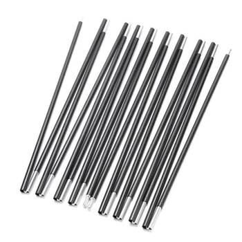 

Camping Tent Pole Hiking Backpacking Aluminum Canopies Support Replace