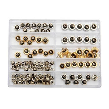 

Watch Crown for 5.3Mm 6.0Mm 7.0Mm Silver Gold Repair Accessories Assortment Parts Watch Crown Parts Replacement Assorted