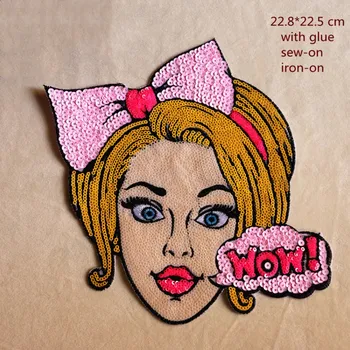 

New Style Cloth Stick Beauty Patch Stick Fashion Clothes Sequins Embroidery Line Decoration DIY Stick