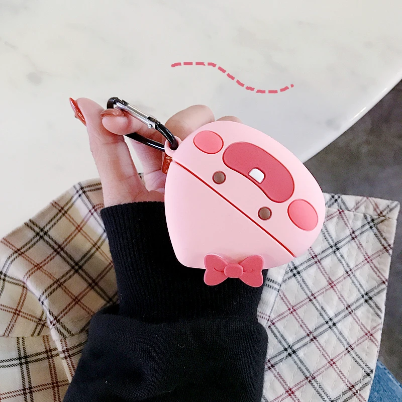 Силиконовый чехол для Airpods Pro Air Pods Pro APEACH Peach, защитный чехол, защита от потери, аксессуары Fundas