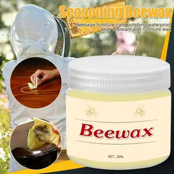 

100% Organic Natural Pure Wax Wood Seasoning Beewax Complete Solution Furniture Care Beeswax Cleaning Cleaner Tools